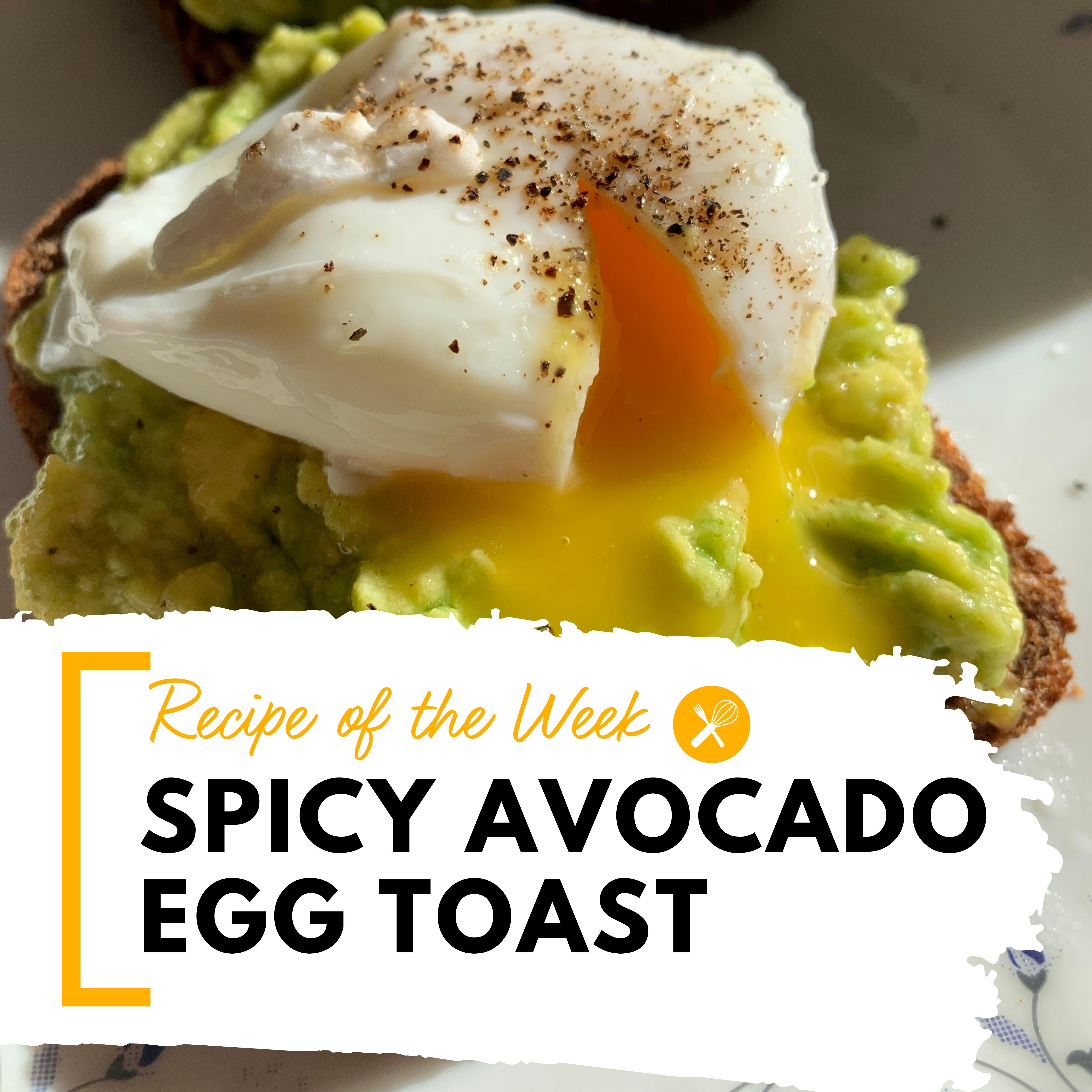 Spicy Avocado & Egg Toast